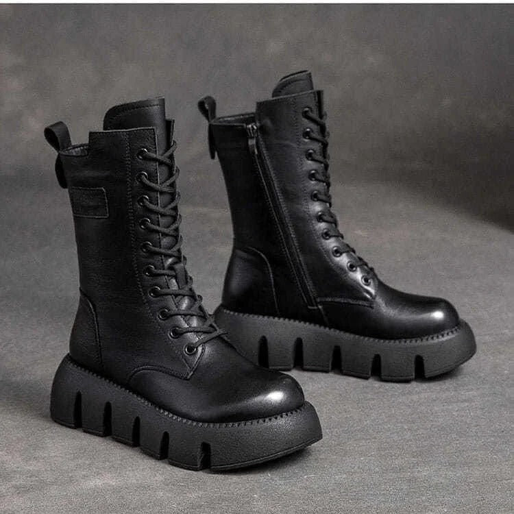 Orthopädischen Lederstiefel EB EB