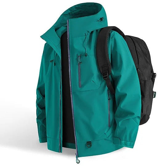 EB | Wasserfeste Sportjacke mit Kapuze