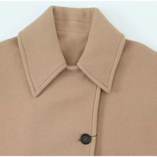 EB | Übergröße Peacoat Doppelreiher Knopfleistenjacke