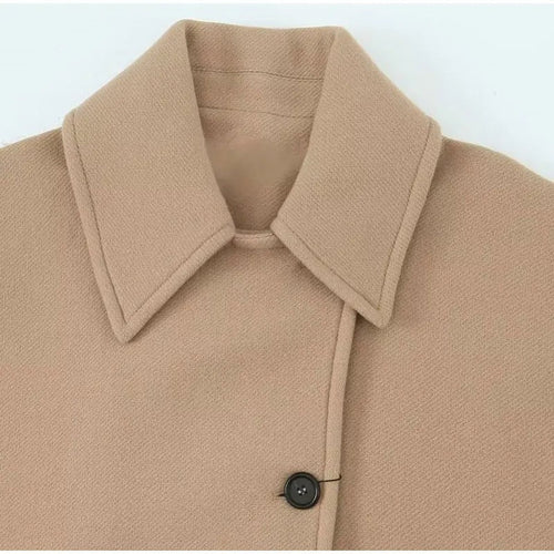 EB | Übergröße Peacoat Doppelreiher Knopfleistenjacke