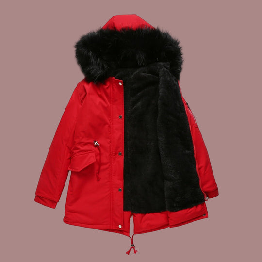 EB | Parka Mantel Mittel Länge Reguläre Passform