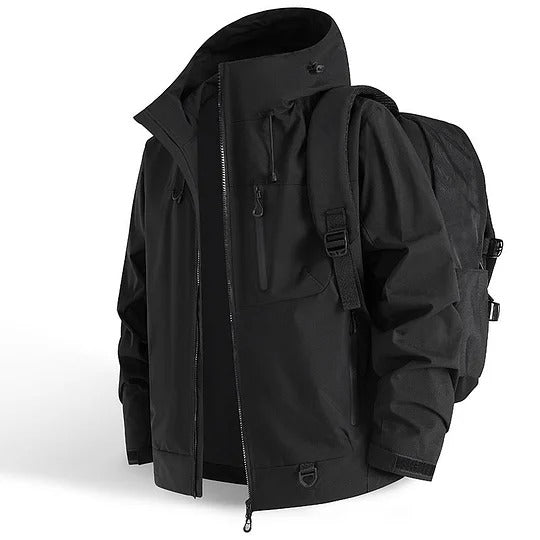 EB | Wasserfeste Sportjacke mit Kapuze