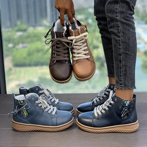 Elegante Damen-Schnürstiefel EB EB