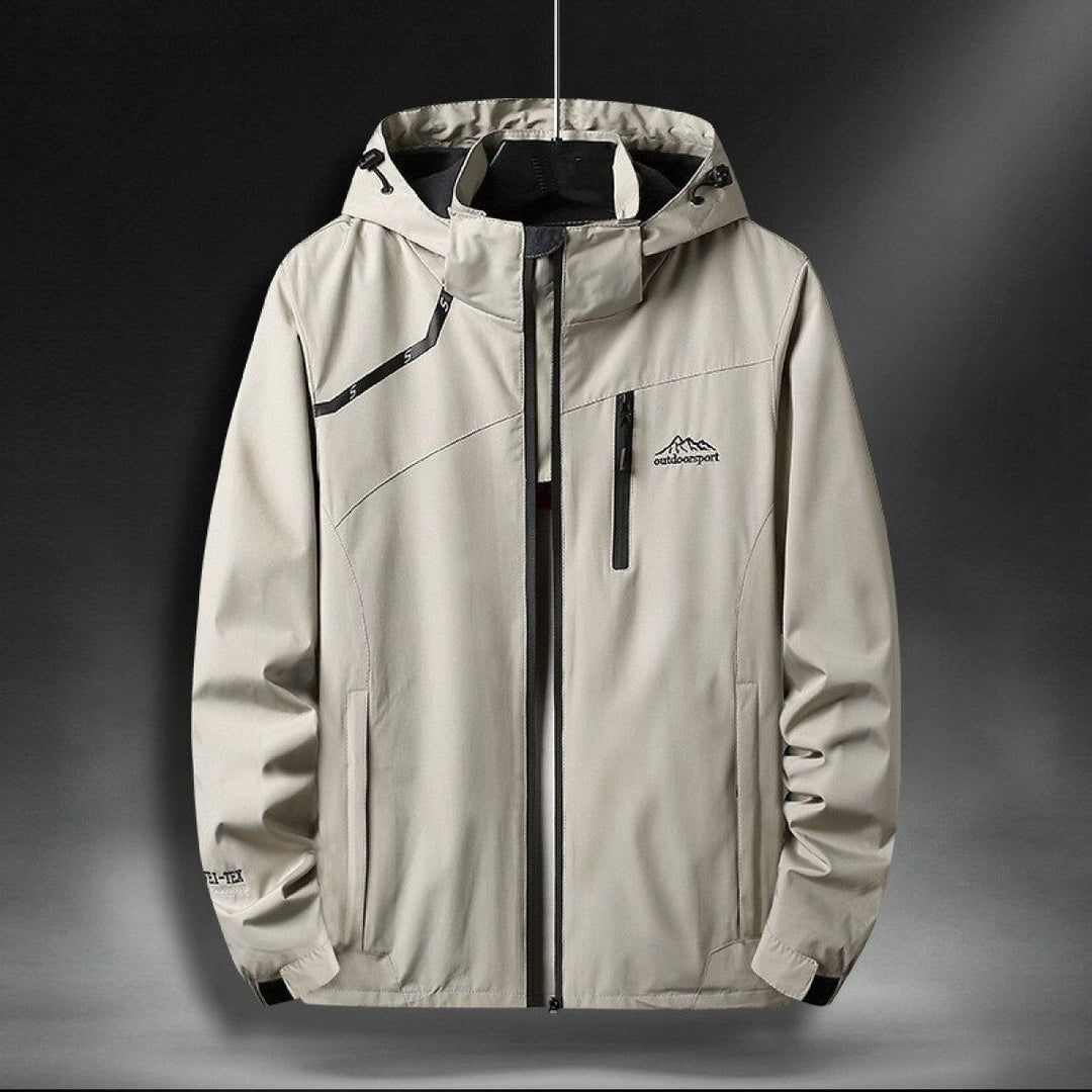 EB | Wasserdichte Herrenjacke mit Kapuze