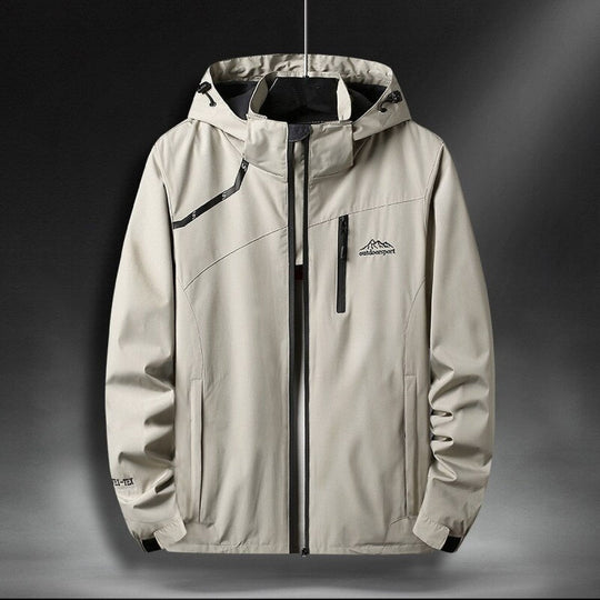 EB | Wasserdichte Herrenjacke mit Kapuze