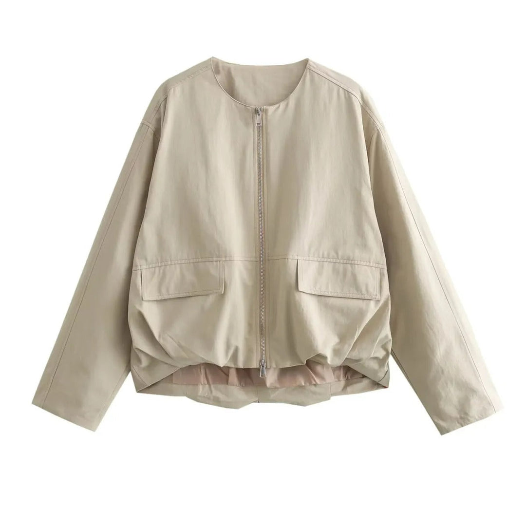 EB | Weite Jacke mit Cargo-Taschen Mely