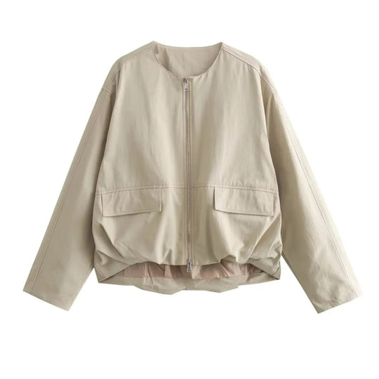 EB | Weite Jacke mit Cargo-Taschen Mely