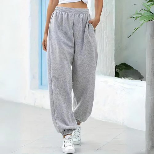 EB | Sweatpants Entspannte Passform Baumwollmischung Elastischer Bund Bündchen