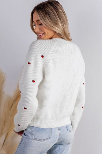EB | Zeitlose Strickjacke mit klassischem V-Ausschnitt