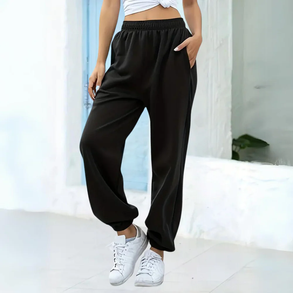 EB | Sweatpants Entspannte Passform Baumwollmischung Elastischer Bund Bündchen