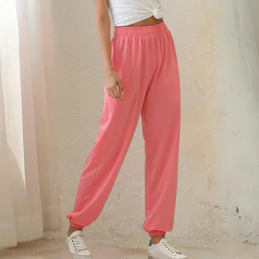 EB | Sweatpants Entspannte Passform Baumwollmischung Elastischer Bund Bündchen