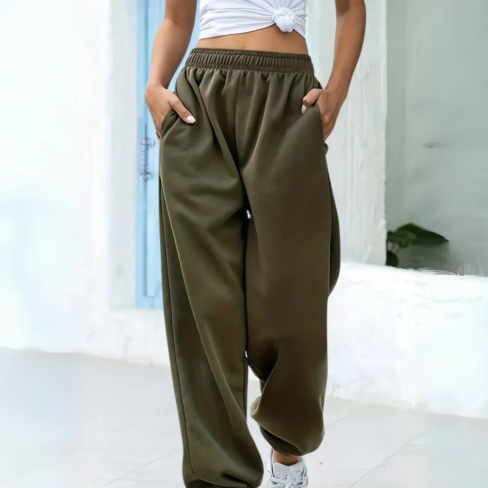 EB | Sweatpants Entspannte Passform Baumwollmischung Elastischer Bund Bündchen