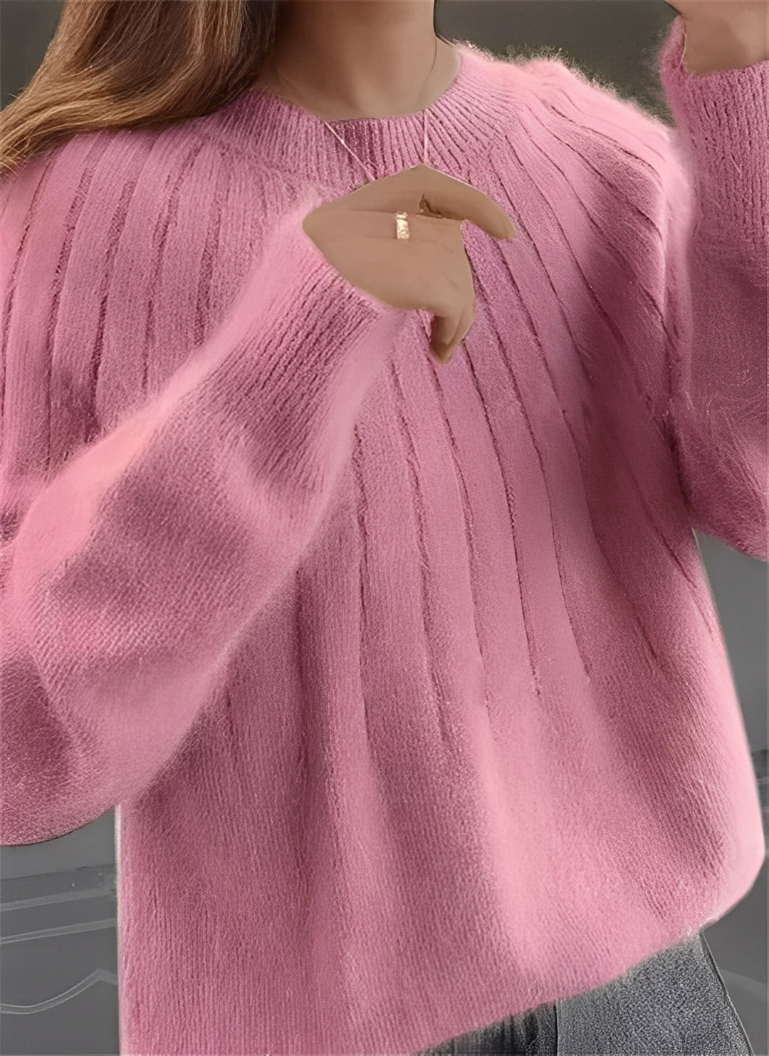 EB | Bequemer, locker geschnittener Damen-Pullover