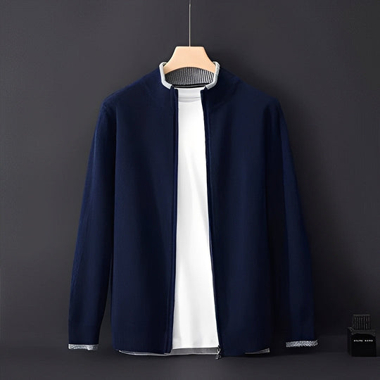 EB | Lässiger Cardigan mit Reißverschluss für Herren