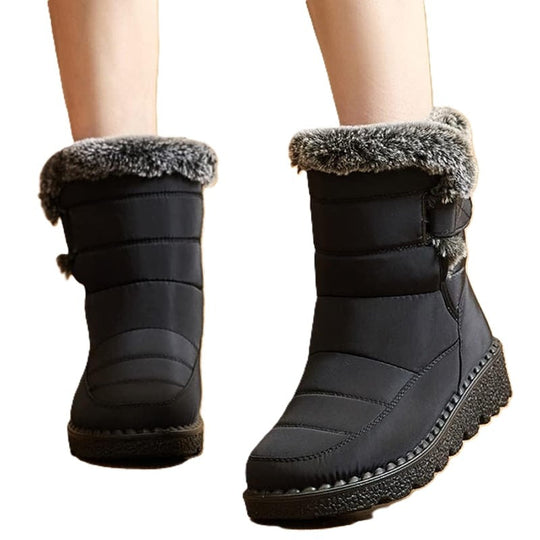 Komfortable Winterstiefel mit Dickem Innenfutter EB EB