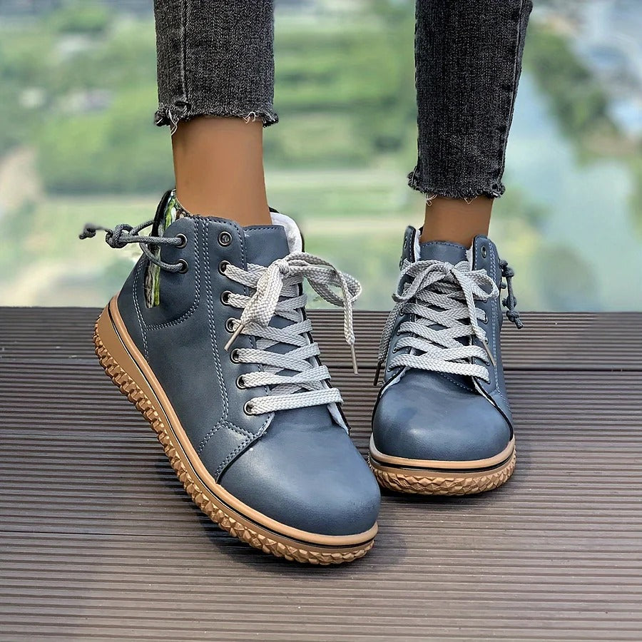 Elegante Damen-Schnürstiefel EB EB