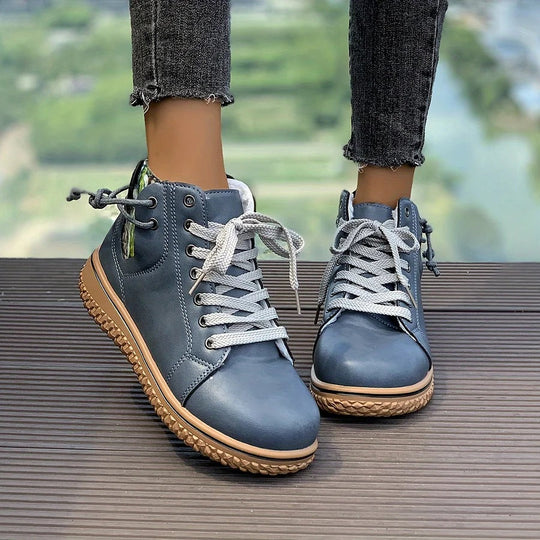 Elegante Damen-Schnürstiefel EB EB