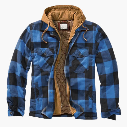 EB | Flanelljacke Kariert mit Kapuze - Urbaner Freizeitstil für Herbst & Winter