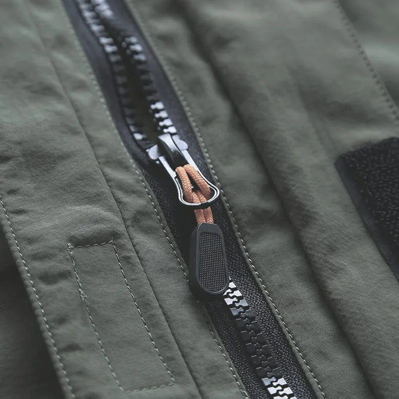 EB | Wasserdichte lässige Herrenjacke mit funktionalen Taschen
