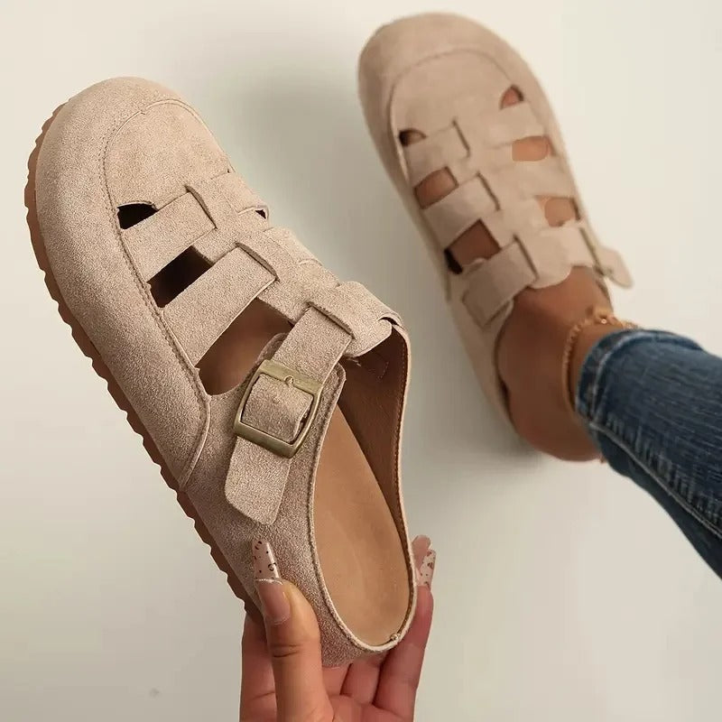 Modische Slip-On Plateauschuhe für Damen EB EB