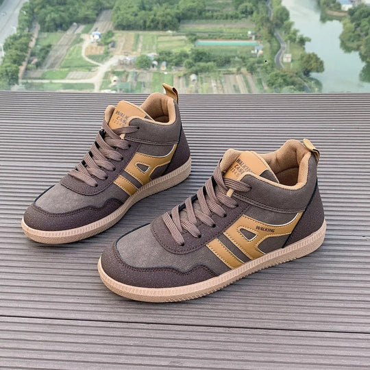 Stylische Flache Sneaker Damen EB