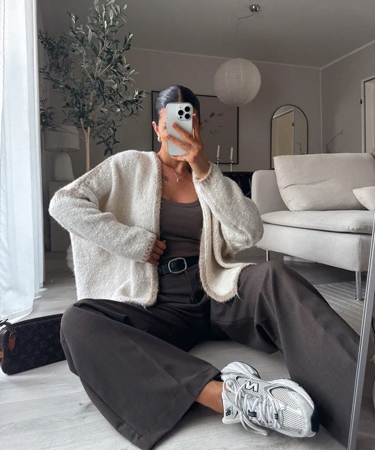 EB | Damen-Strickjacke, klassisch & bequem