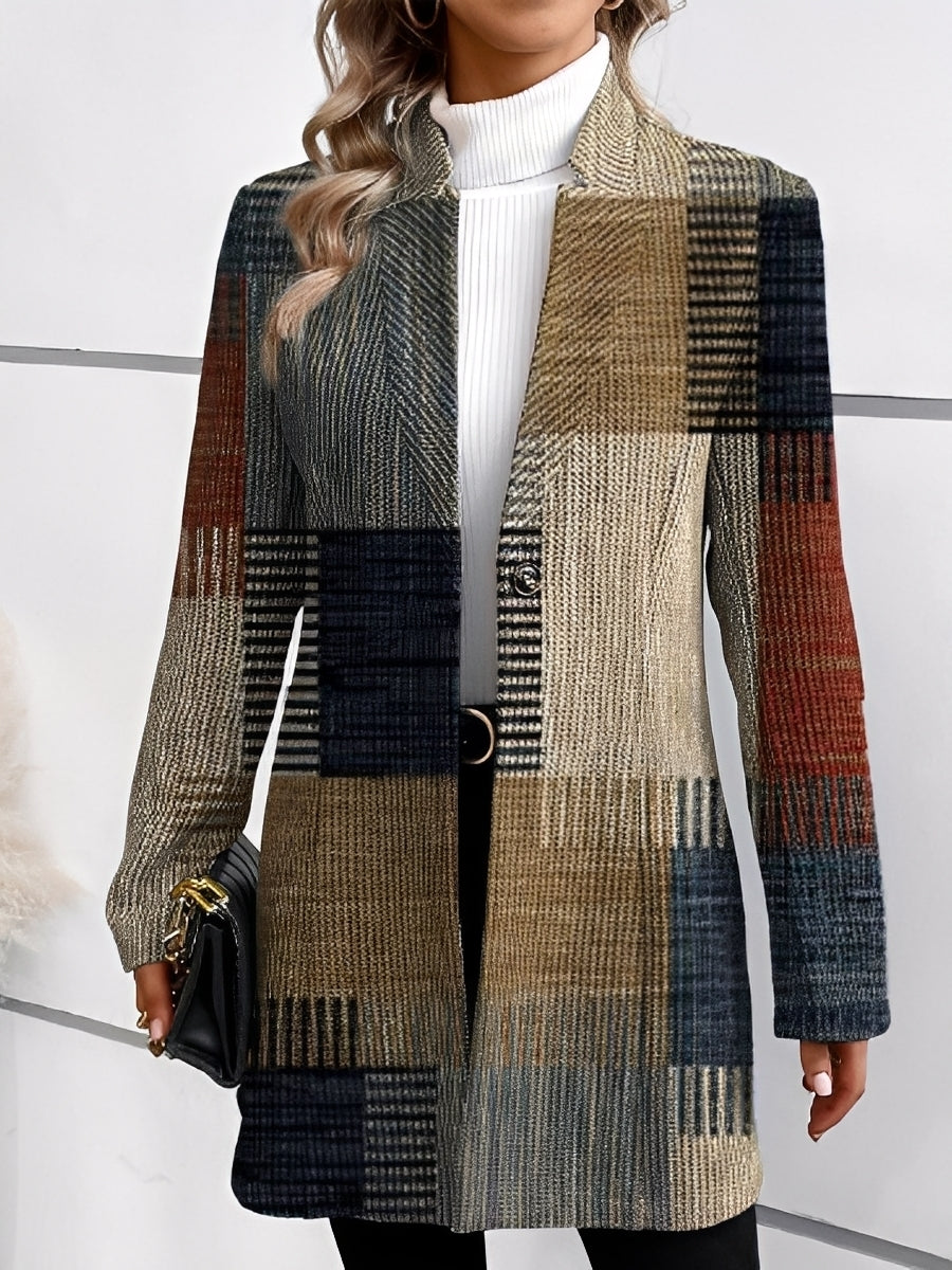 EB | Stylischer, formeller langer Blazer für Frauen