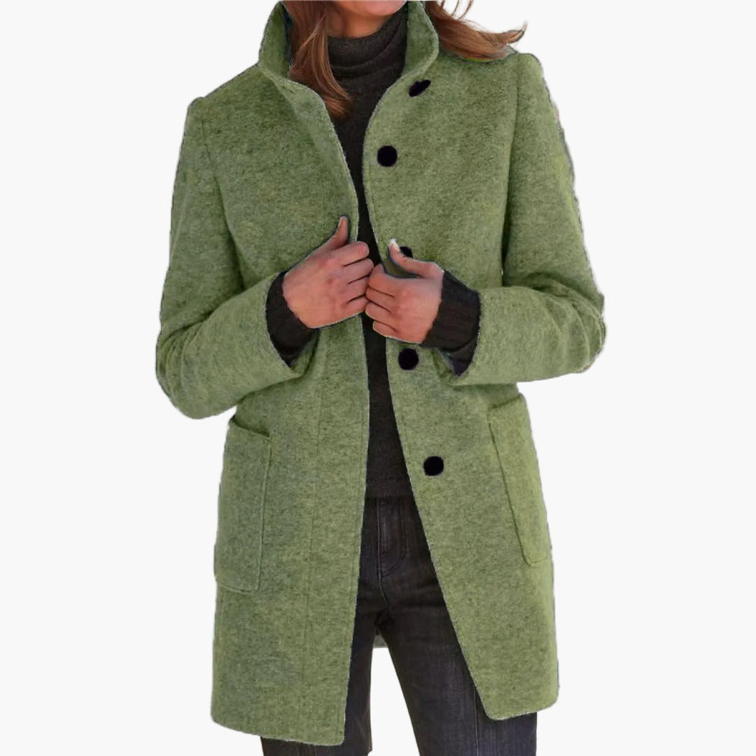 Damen Textil Kurzmantel mit Modernem & Elegantem Design | EB