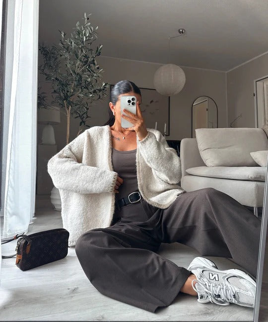 EB | Damen-Strickjacke, klassisch & bequem