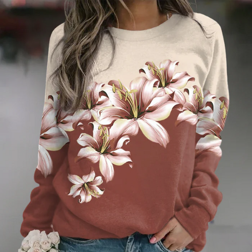 EB | Lässiges Sweatshirt mit Langen Ärmeln