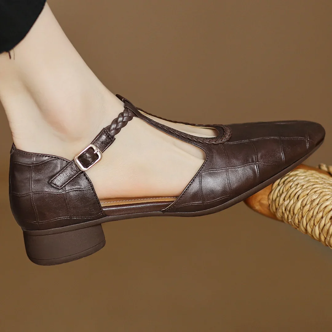 Modische Orthopädische Lederschuhe für Alltag und Freizeit EB EB