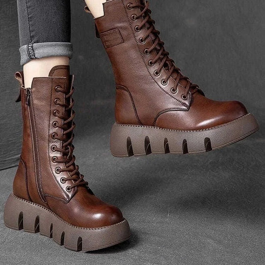 Orthopädischen Lederstiefel EB EB