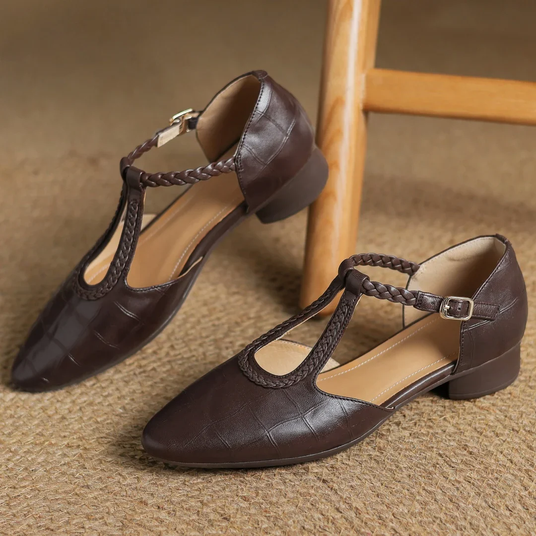 Modische Orthopädische Lederschuhe für Alltag und Freizeit EB EB
