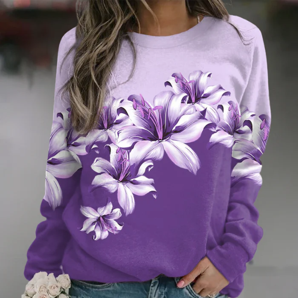 EB | Lässiges Sweatshirt mit Langen Ärmeln
