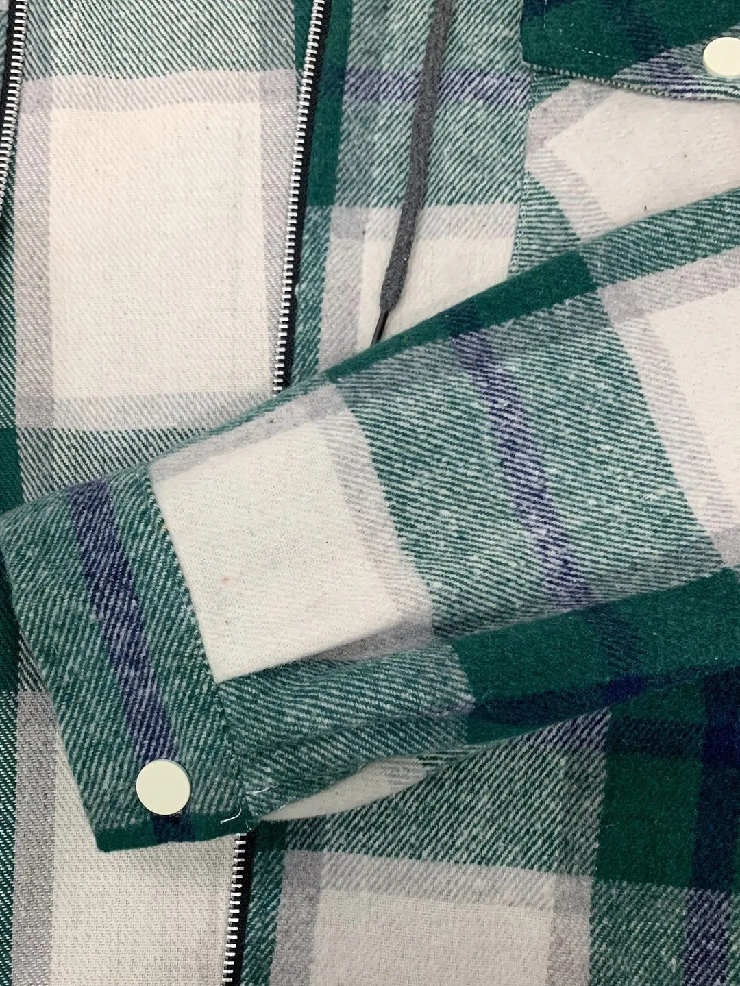 EB | Karierter Herrenjacke mit Kapuze