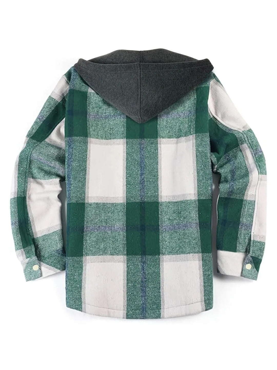 EB | Karierter Herrenjacke mit Kapuze