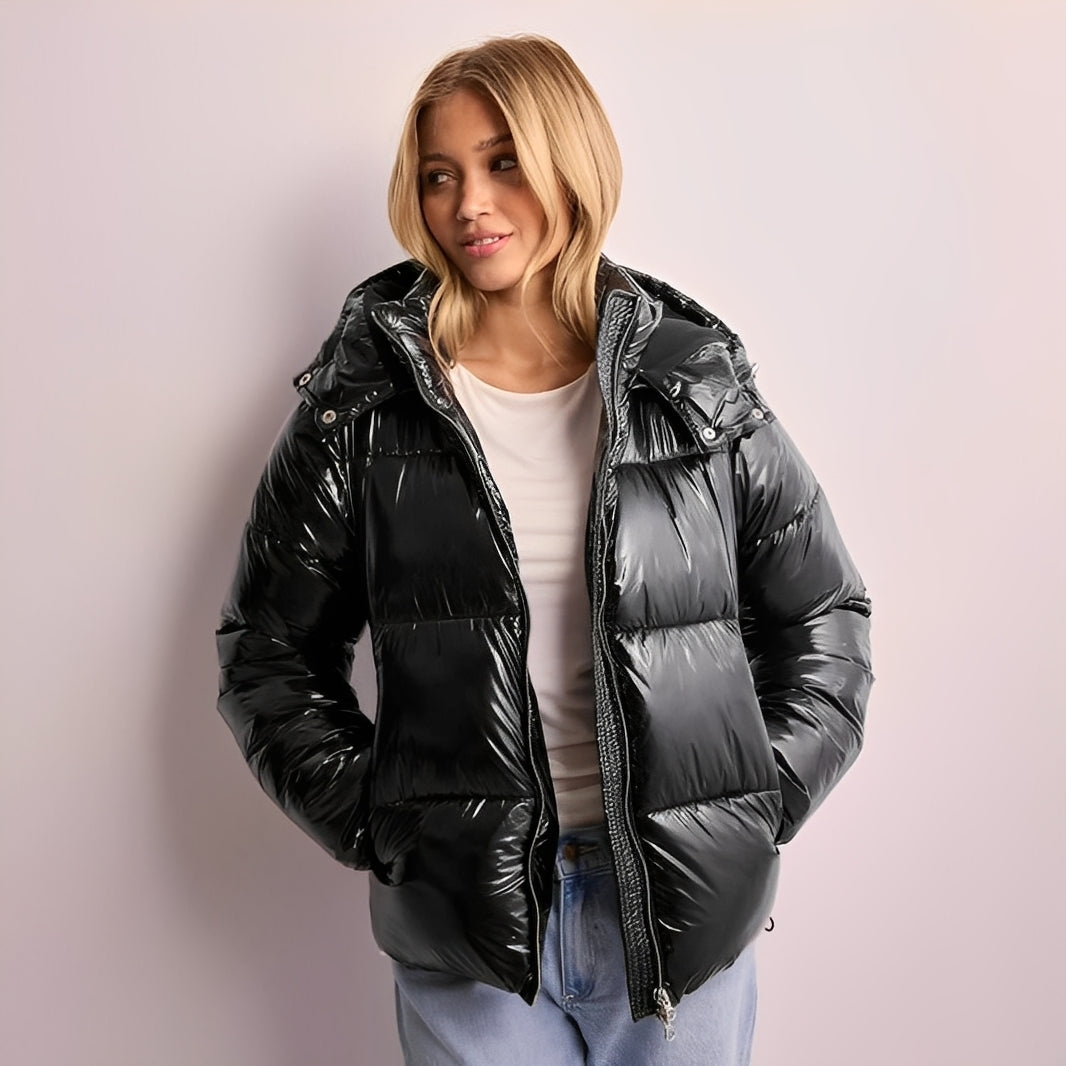 EB | Damen-Winterjacke mit abnehmbarer Kapuze