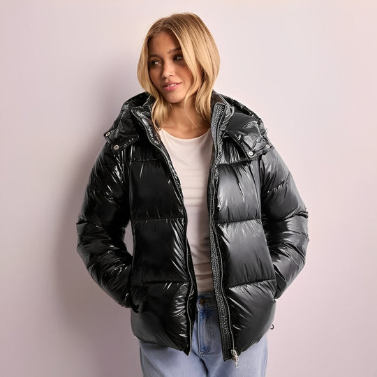 EB | Damen-Winterjacke mit abnehmbarer Kapuze