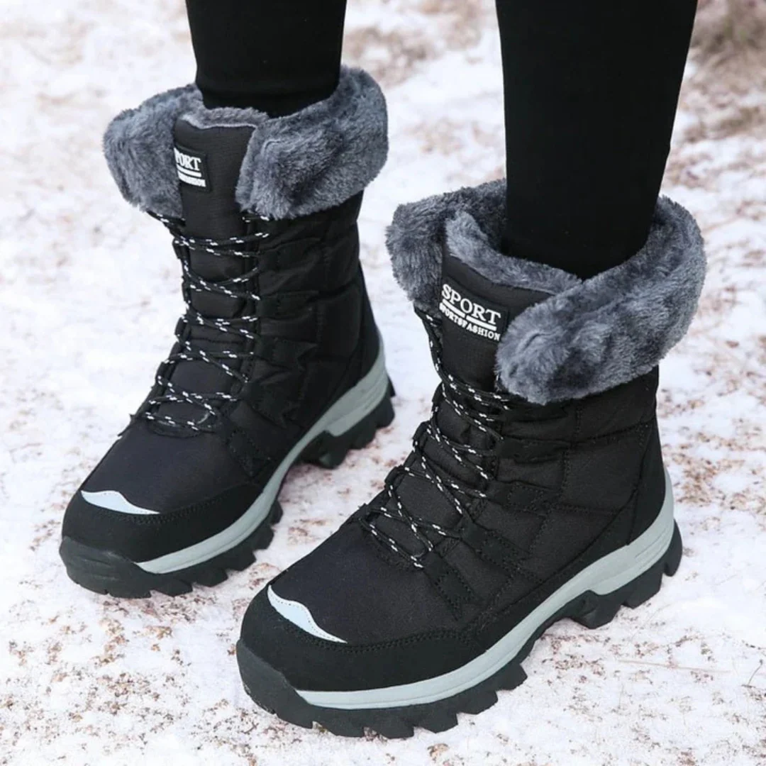 Robuste Winterboots mit Fellfutter EB EB