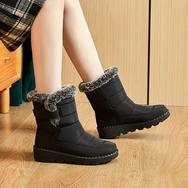 Komfortable Winterstiefel mit Dickem Innenfutter EB EB