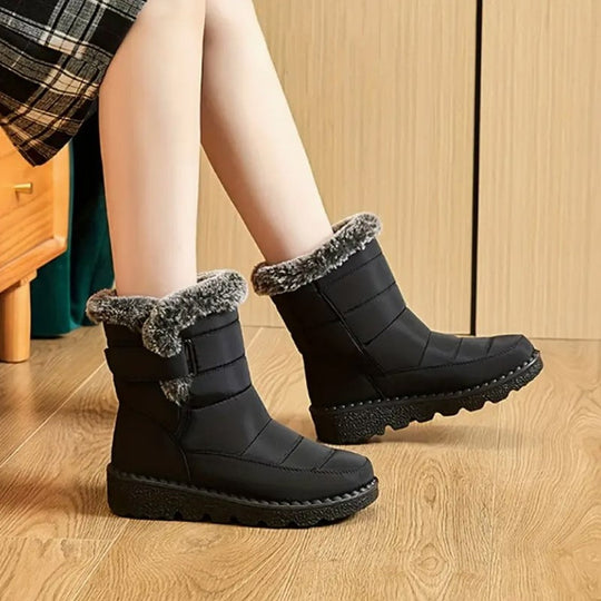 Komfortable Winterstiefel mit Dickem Innenfutter EB EB