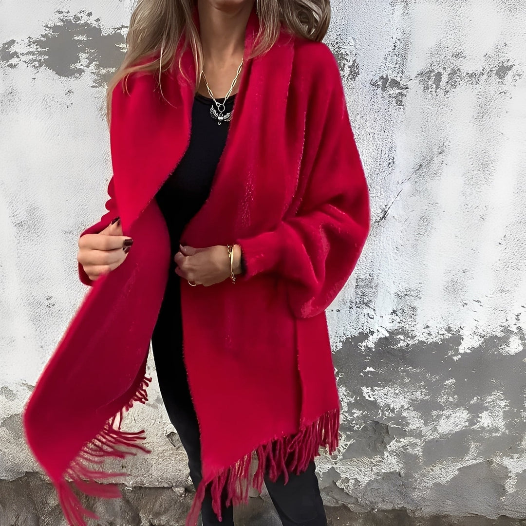 EB | Trendige, lässige Damenstrickjacke