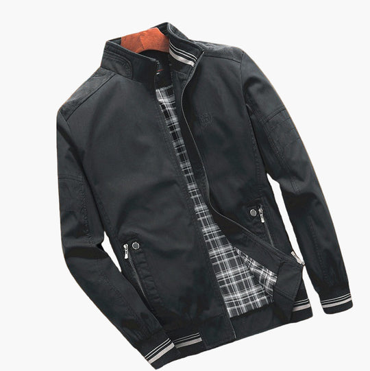 EB | Bomberjacke mit Modischem Stehkragen - Stilvolle Übergangsjacke für Frühling & Sommer