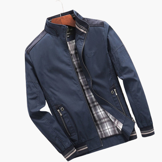 EB | Bomberjacke mit Modischem Stehkragen - Stilvolle Übergangsjacke für Frühling & Sommer