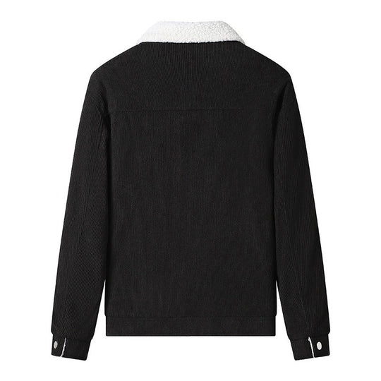 EB | Cordjacke mit Fleece-Futter, Legerer Stil - Alain