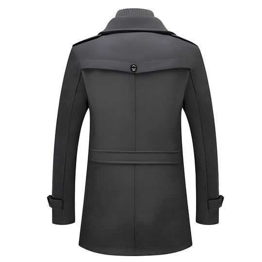 EB | Eleganter langer Trenchcoat für Herren
