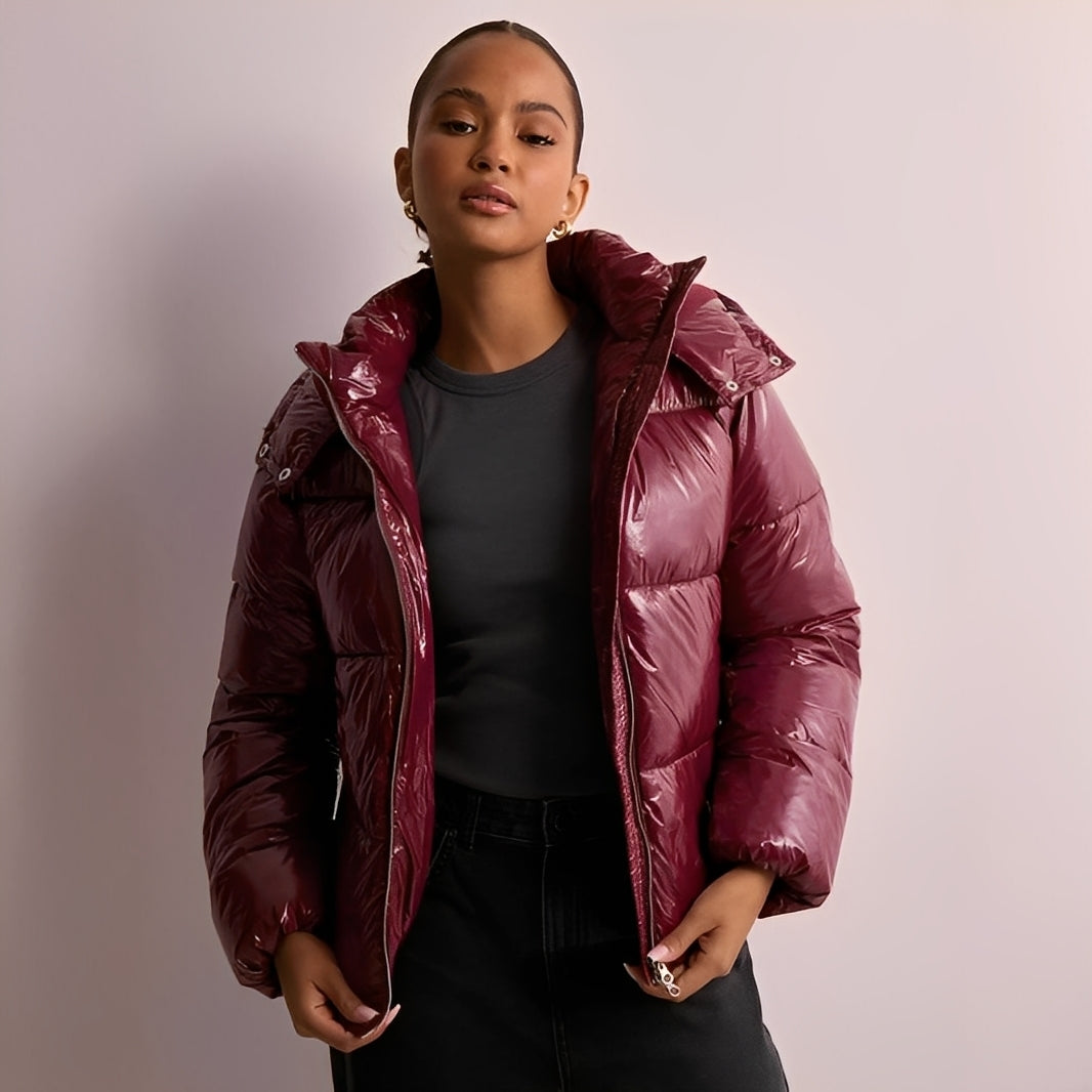 EB | Damen-Winterjacke mit abnehmbarer Kapuze
