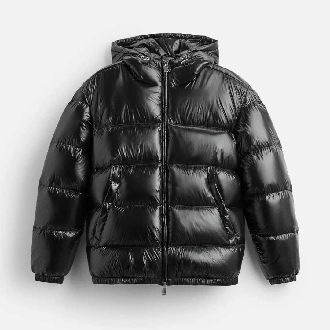 EB | Pufferjacke Übergröße Wasserabweisend Kapuze Steppjacke