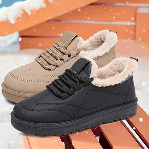 Gefütterte wasserfeste Winter-Schnürschuhe EB EB