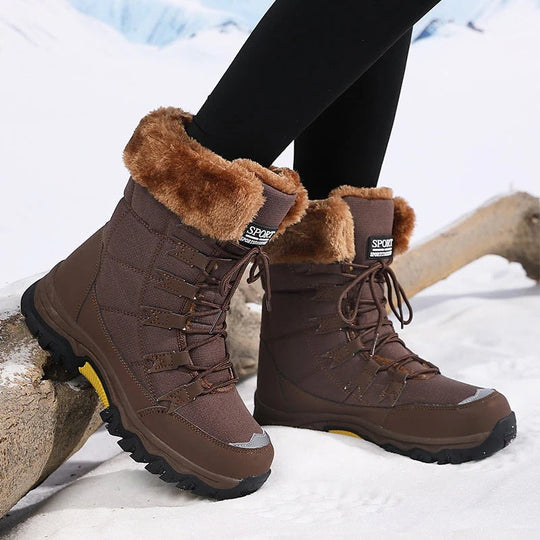 Robuste Winterboots mit Fellfutter EB EB